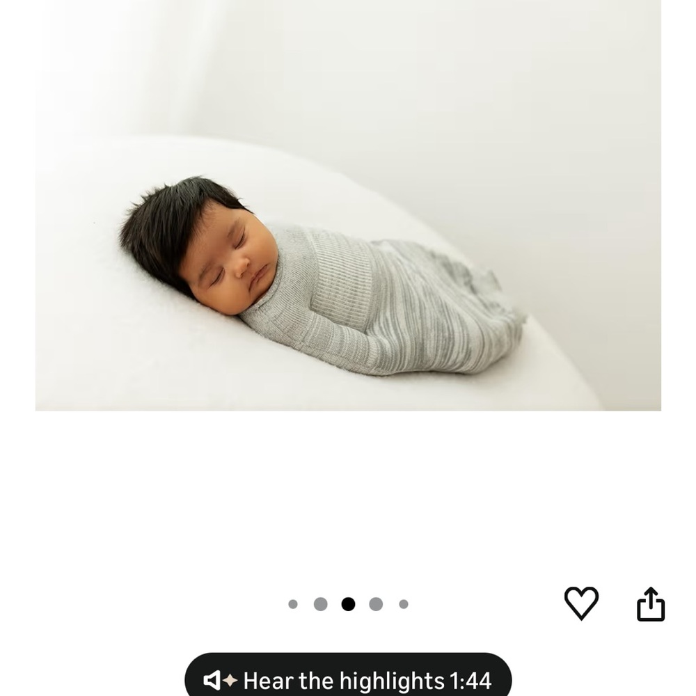 Swaddlini original  in Light Gray